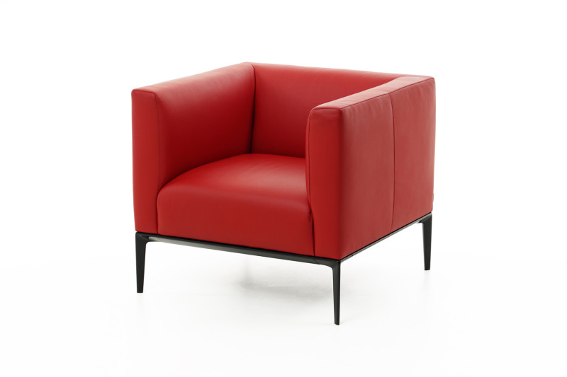 Walter Knoll Jaan 780 Sessel Leder / Rot