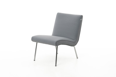 Walter Knoll Sessel Vostra Classic Edition Stoff / Grau