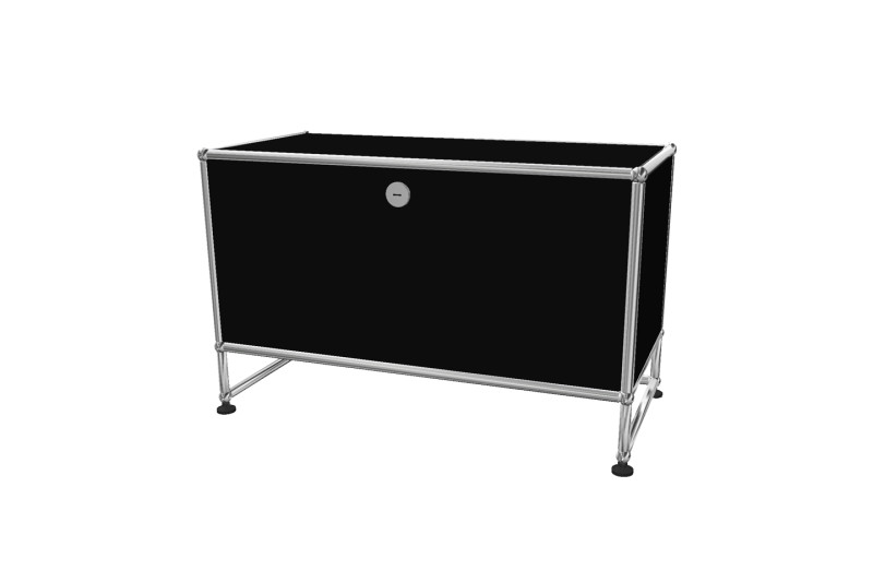 USM Haller Mesa De TV Negro Grafito RAL 9011