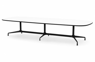 Vitra Konferenztisch Segmented Table Kunstharz / Weiß 330 x 130 cm
