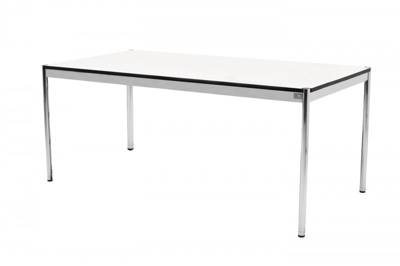 USM Haller Desk Sythetic Resin / White 175 x 100 cm