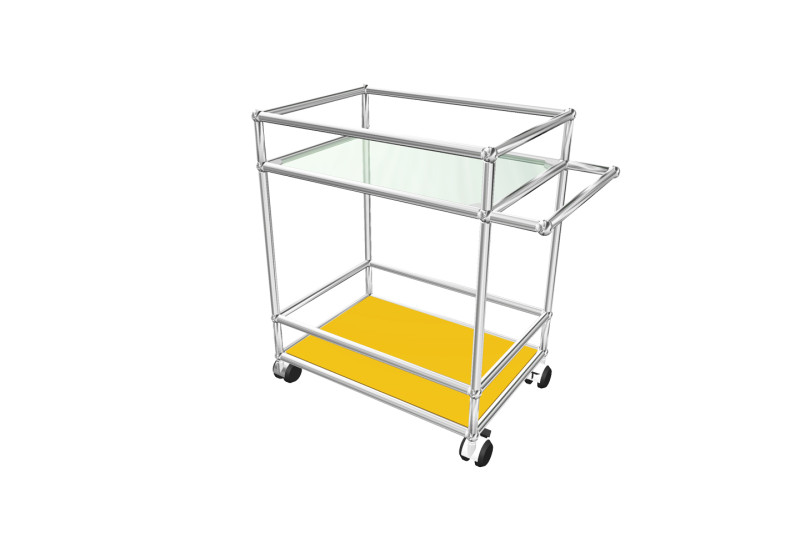 USM Haller Barwagen / Servierwagen 50 x 35 cm