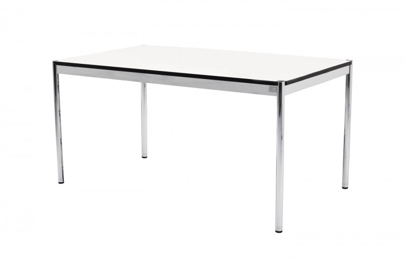 USM Haller Bureau Résine Synthétique / Gris Perle 150 x 100 cm