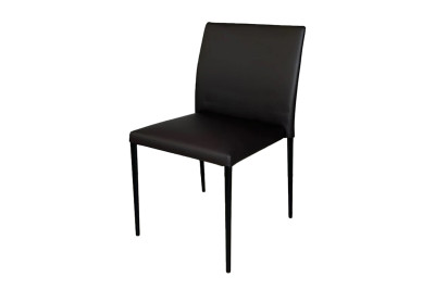 Walter Knoll Deen 1602 Besucherstuhl Leder / Schwarz