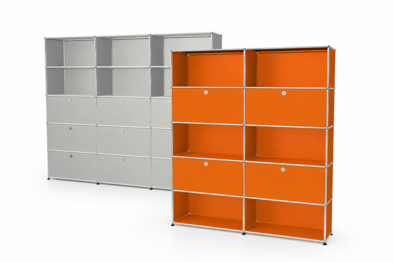 Contenedores con ruedas USM Haller en diferentes versiones