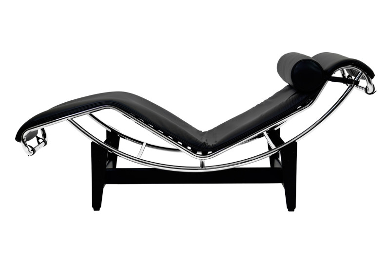 Cassina LC4 CHAISELONGUE Liege Leder / Schwarz