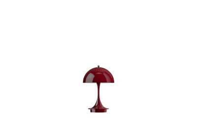Louis Poulsen Panthella 160 Portable V3 (In- & Outdoor) Tischlampe / Burgundy