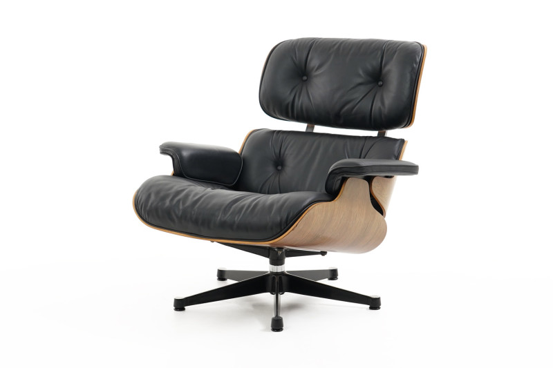 Vitra Eames Lounge Chair Leather / Black