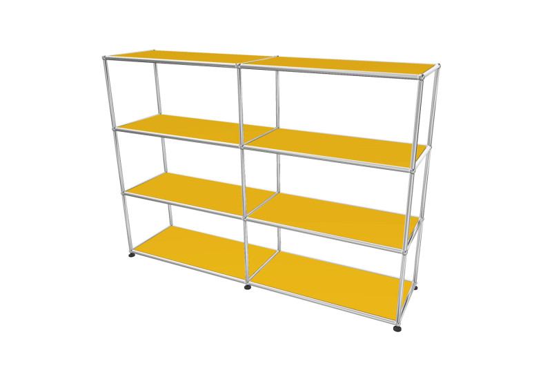 USM Haller Regal / Bücherregal in Breite 150 cm x Tiefe 35 cm