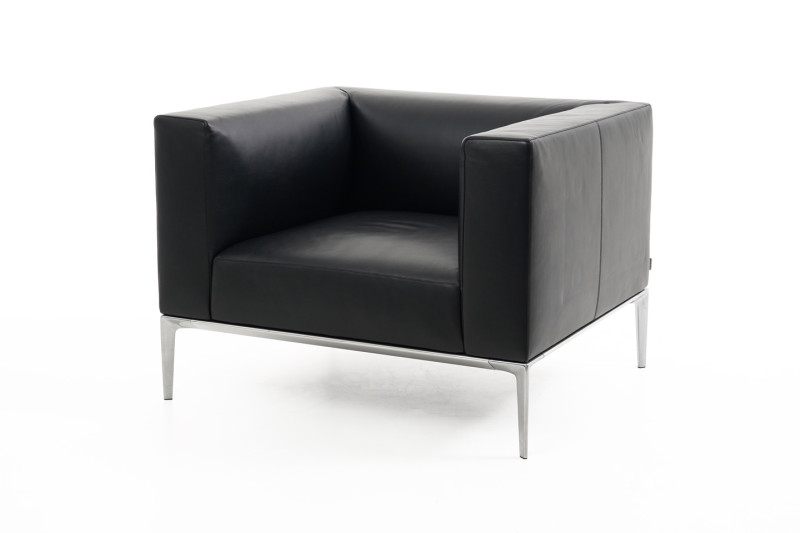 Walter Knoll Jaan 781 Sessel Leder / Schwarz