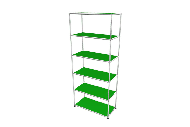 USM Haller Regal / Bücherregal in Breite 75 cm x Tiefe 35 cm