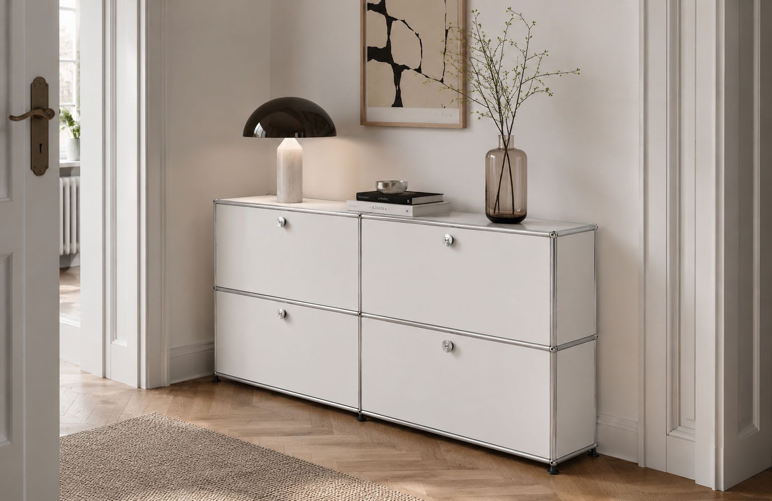 USM Haller Sideboard Reinweiß RAL 9010 *25 cm Tiefe* | Alle Artikel | USM Haller | Marken & Produkte - Designklassiker