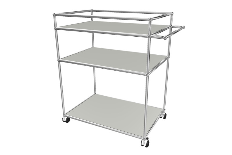 USM Haller Barwagen / Servierwagen 75 x 50 cm