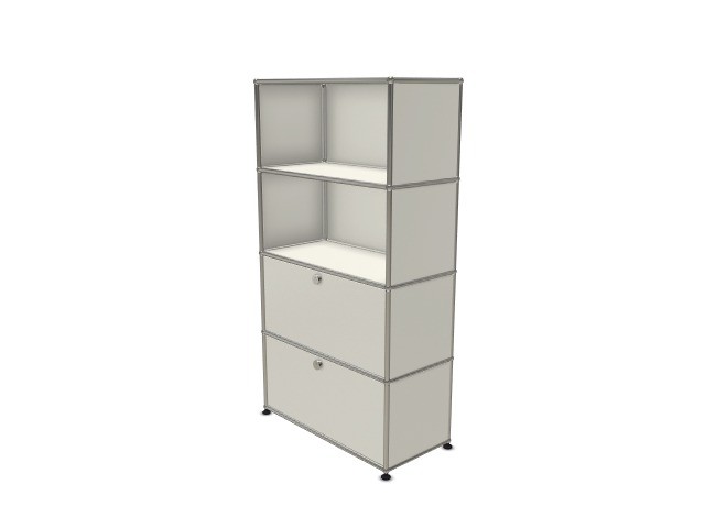 USM Haller Étagère Murale Blanc Pur RAL 9010