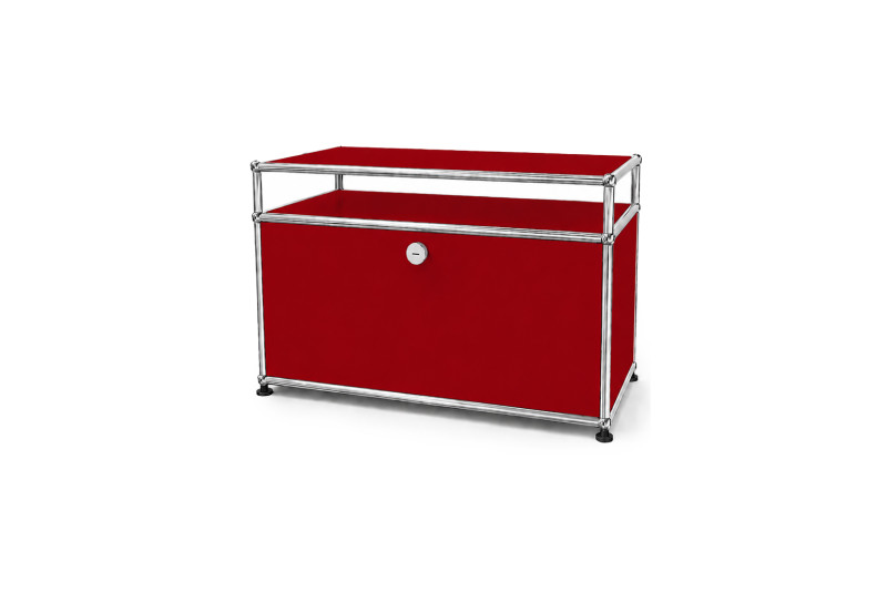 USM Haller TV-Board / Lowboard mit Aufsatz