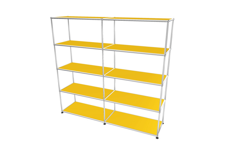 USM Haller Regal / Bücherregal in Breite 150 cm x Tiefe 35 cm