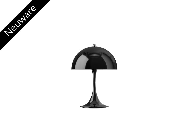 Louis Poulsen Panthella V3 Mini 250 Portable (In- & Outdoor) Tischlampe / Opaque Schwarz