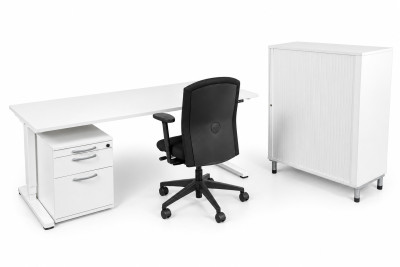 Elektr. Höhenverstellbares Arbeitsplatz-Set / Haworth /  Köhl