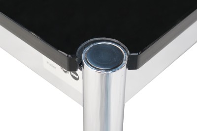 Voorvertoning: USM Haller Bijzettafel Glas / Zwart 100 x 100 cm Voorvertoning: USM Haller Bijzettafel Glas / Zwart 100 x 100 cm