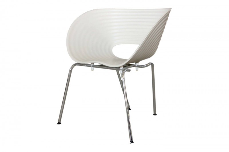 Vitra Tom Vac Chair / Visitor´s Chair / white