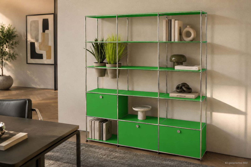 USM Haller Wandplank goudgeel RAL 1004