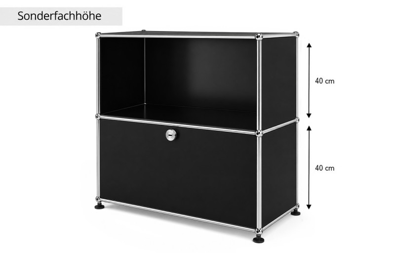 USM Haller dressoir zuiver wit RAL 9010 *40 cm plankhoogte*