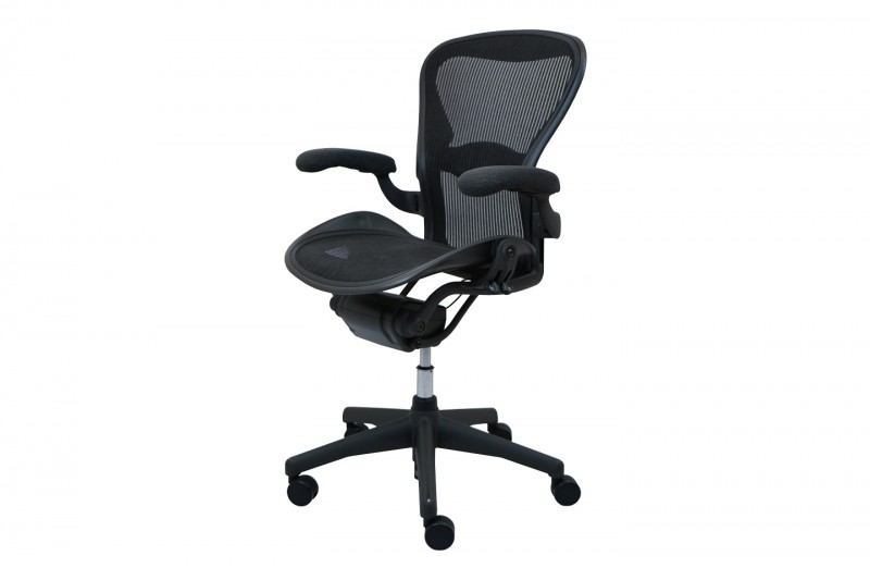 Herman Miller Office Swivel Chair Aeron Classic Mesh / Grey