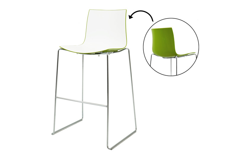 Arper CATIFA 46 Bar Stool / Stool Green