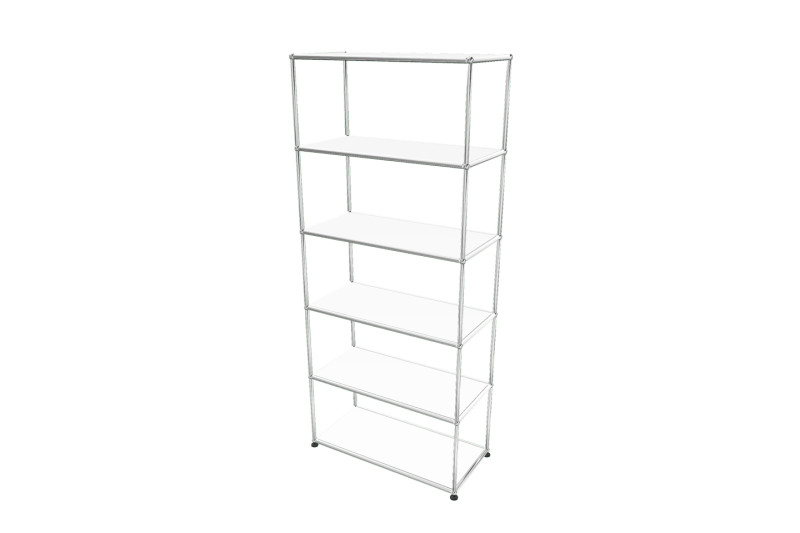 USM Haller Regal / Bücherregal in Breite 75 cm x Tiefe 35 cm