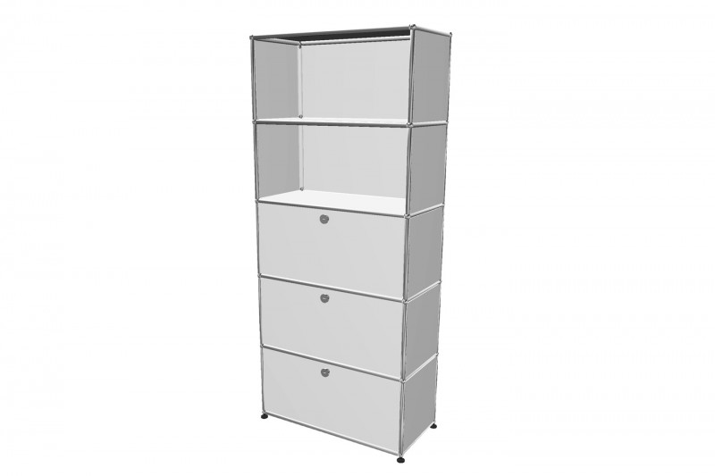 USM Haller Étagère Murale Blanc Pur RAL 9010