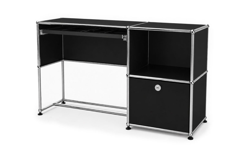 USM Haller Arbeitsplatz Graphitschwarz RAL 9011