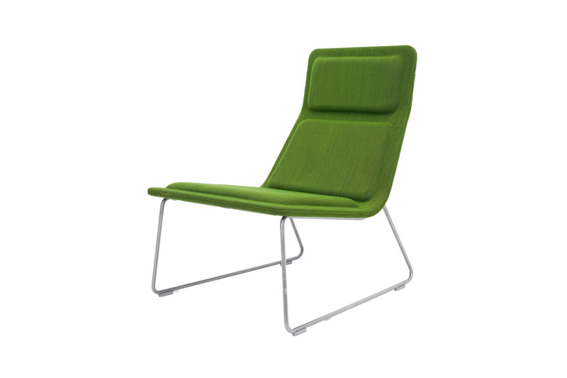 Cappellini Jasper Morrison fauteuil stof / groen