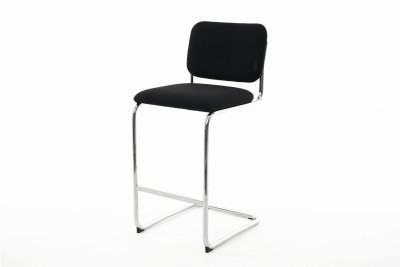 Knoll International Cesca Barhocker Stoff / Schwarz