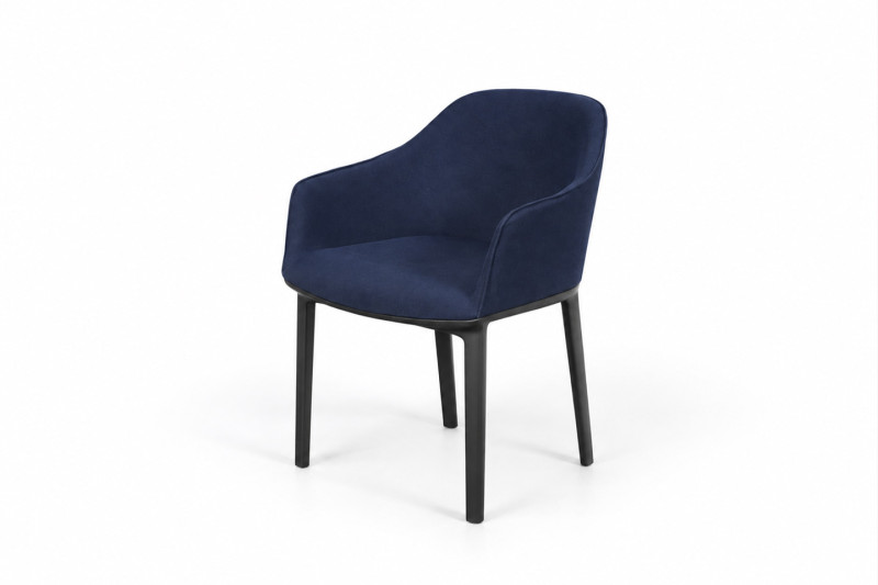 Vitra Softshell Chair Stoff / Blau