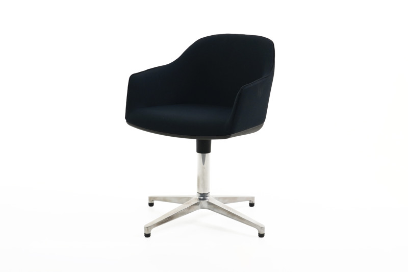 Vitra Softshell Chair Tela / Marrón