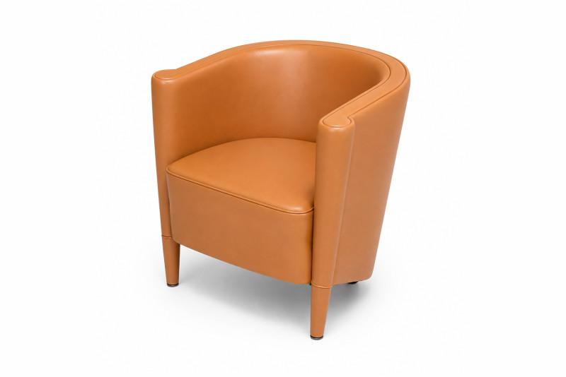 Moroso Rich Sessel Von Antonio Citterio Leder / Cognac