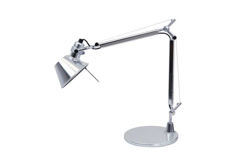 Artemide Tolomeo Tavolo Lampe de Table Aluminium / Brillant