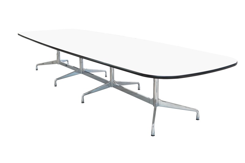 Vitra Conference Table White 430 x 128 cm