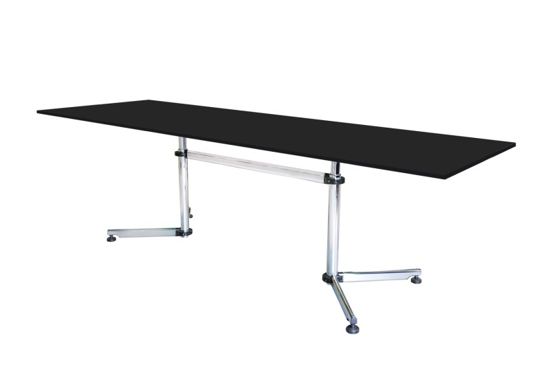 USM Kitos Conference Table / Black / 220 x 105 cm