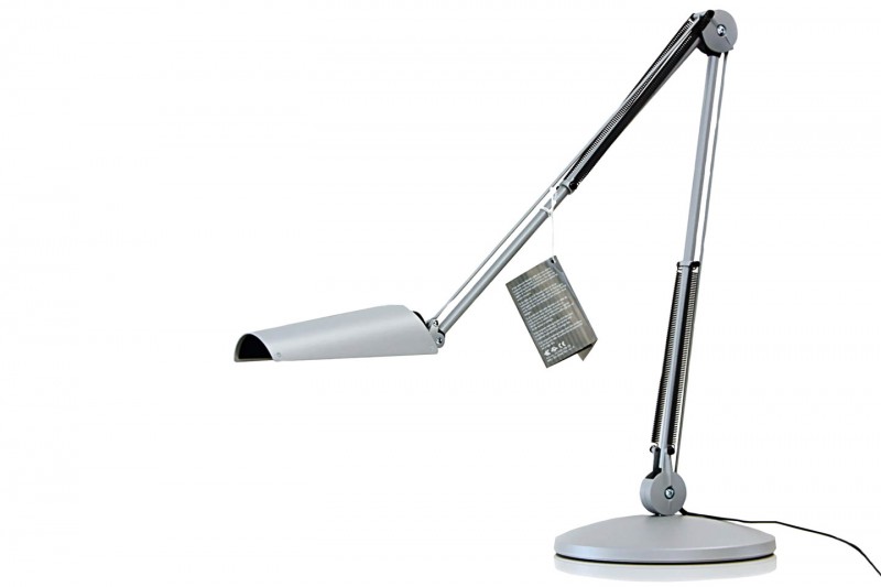 Luxo AIR LED 800 Tischlampe / Aluminium Grau