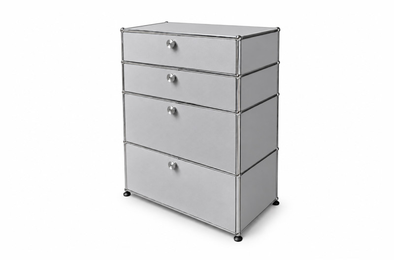 USM Haller Sideboard USM Mattsilber