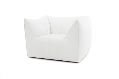 Sillón Apta de B&B Italia, cuero / coñac