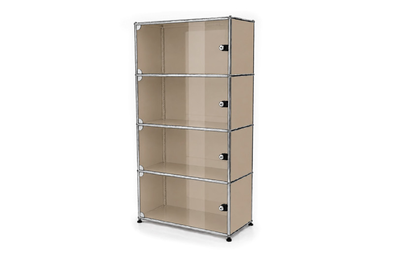 USM Haller Highboard mit Glastüren