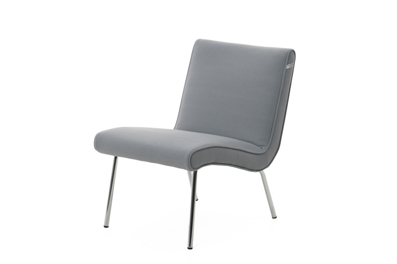 Walter Knoll Sessel Vostra Classic Edition Stoff / Grau