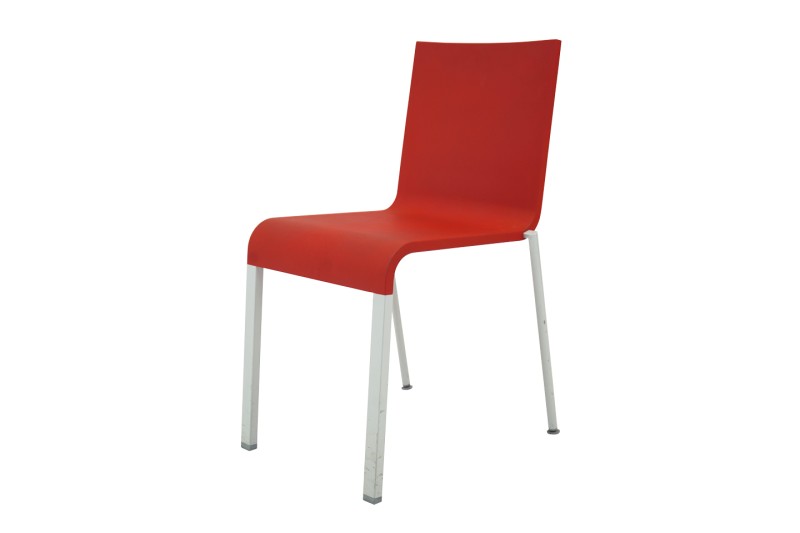 Vitra .03 Silla de Reunion Rojo