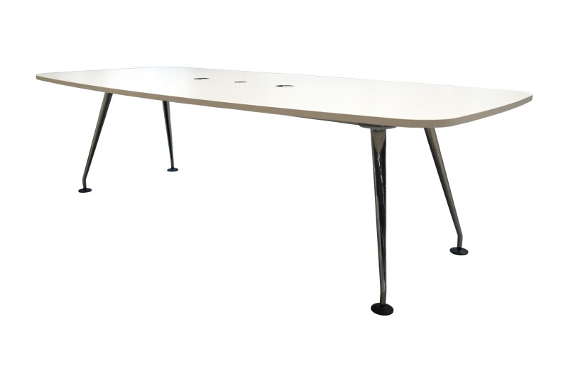 Vitra MedaMorph Mesa de conferencias Resina sintética / Blanca 260 x 120 cm