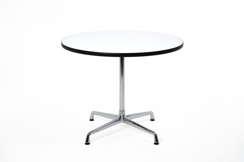 Vitra Eames Contract Table Kunstharz / Weiß Ø 90 cm