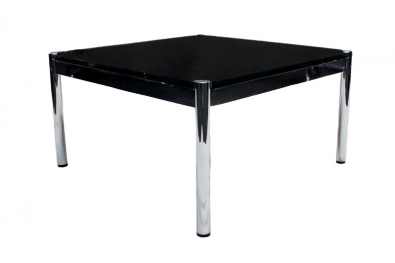 USM Haller Table D´Appoint Verre / noir 75 x 75 cm
