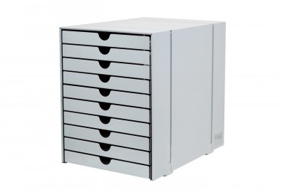 USM-Haller Inos-Caja/compartimentos de almacenaje Gris claro