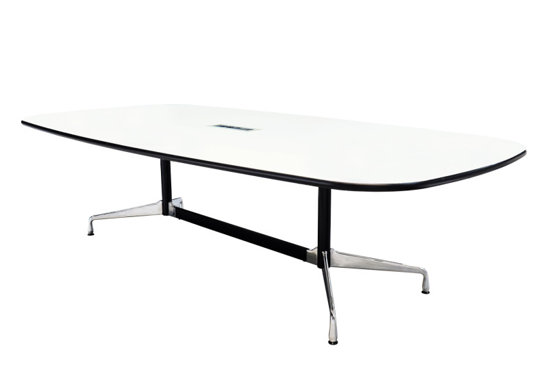 Vitra Konferenztisch Segmented Table Kunstharz / Cremeweiß ca. 275 x 138 cm